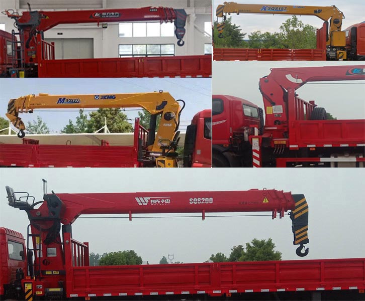 程力威牌CLW5180JSQ6SZ型隨車起重運輸車